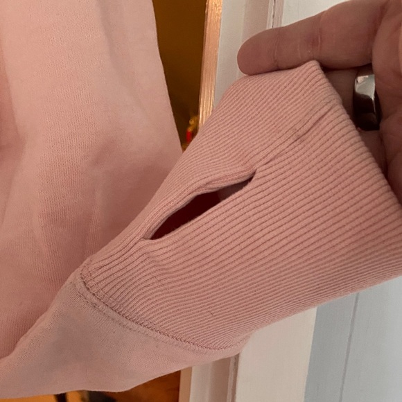 Just Strong Women's Pink Hoodie - Picture 2 of 5